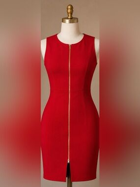 gingham maxi dress Margot Dress in Red Gingham